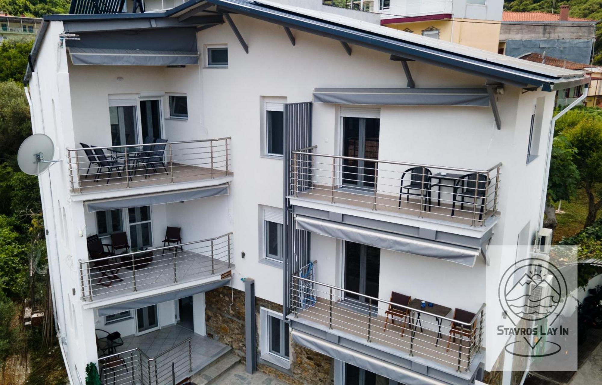Stavros Lay In Aparthotel Ano Stavros Exterior photo