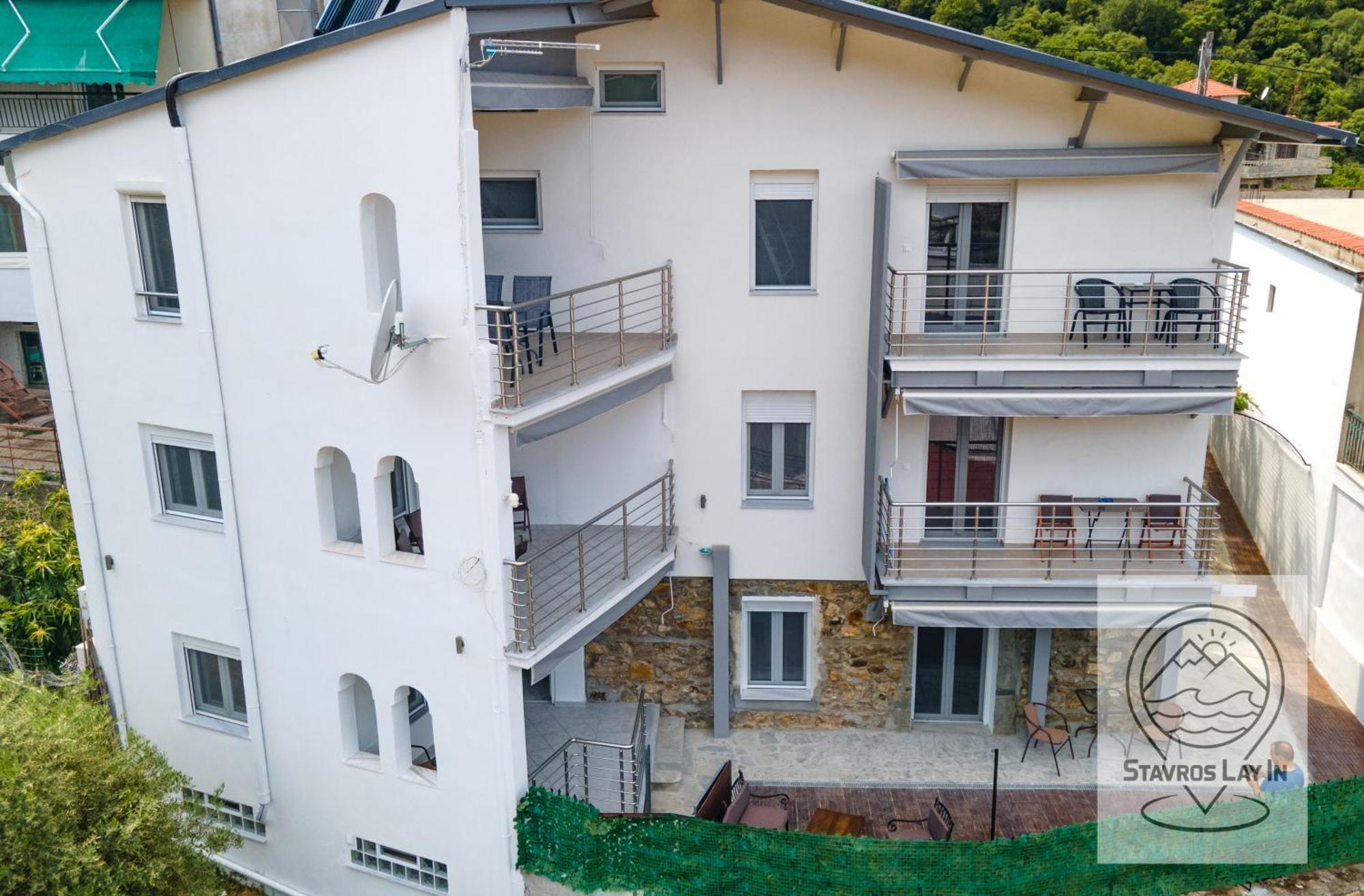 Stavros Lay In Aparthotel Ano Stavros Exterior photo